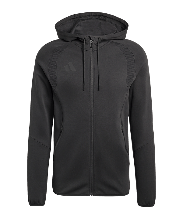 adidas Tiro Travel Hoody Schwarz - schwarz