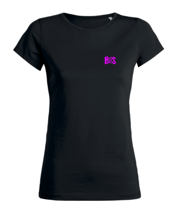 Battle of the Socials T-Shirt "Team Elias" Damen Schwarz - schwarz