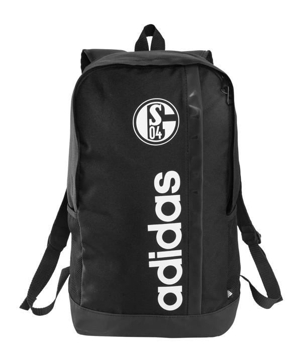 adidas FC Schalke 04 Rucksack Schwarz - schwarz