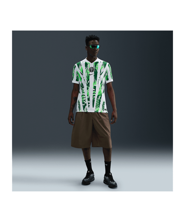Nike NFF Nigeria Trikot Away 2025/2026 Weiß F100 - weiss