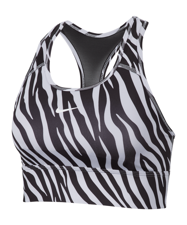 Nike Swoosh Iconclash Sport-BH Damen Schwarz F010 - schwarz