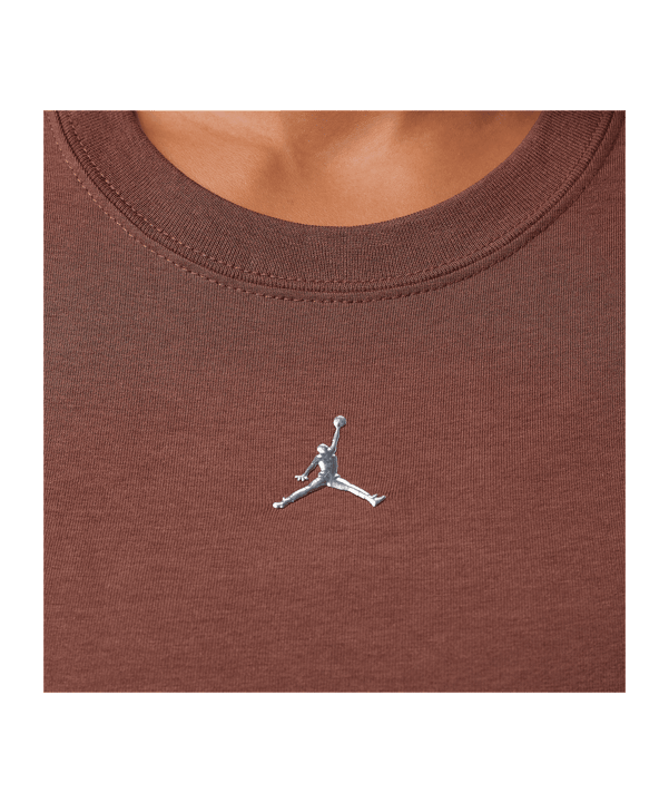 Jordan Essential GFX T-shirt Donna Marrone C265 - marrone