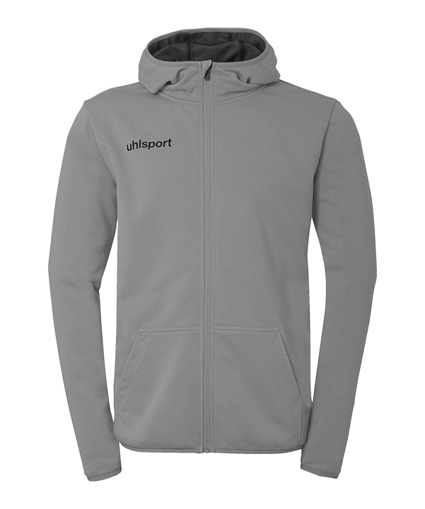 uhlsport Essential Kapuzenjacke Schwarz F37 - schwarz