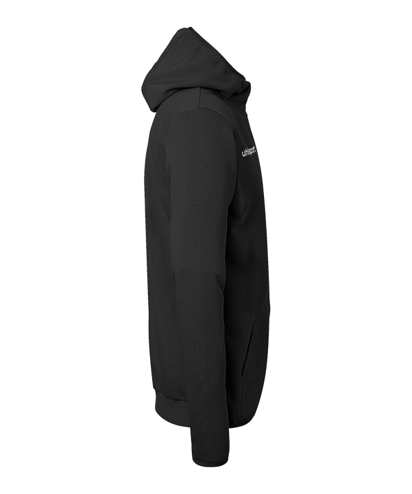 uhlsport Essential Kapuzenjacke Kids Schwarz F01 - schwarz