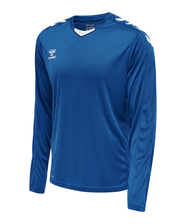 Hummel hmlCORE XK Trikot langarm Blau F7045 - blau