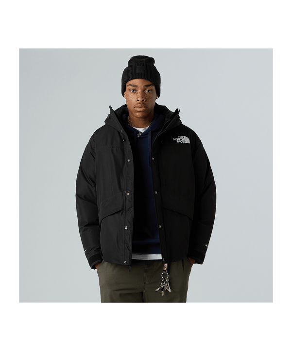 The North Face Mountain Down Jacke Schwarz - schwarz