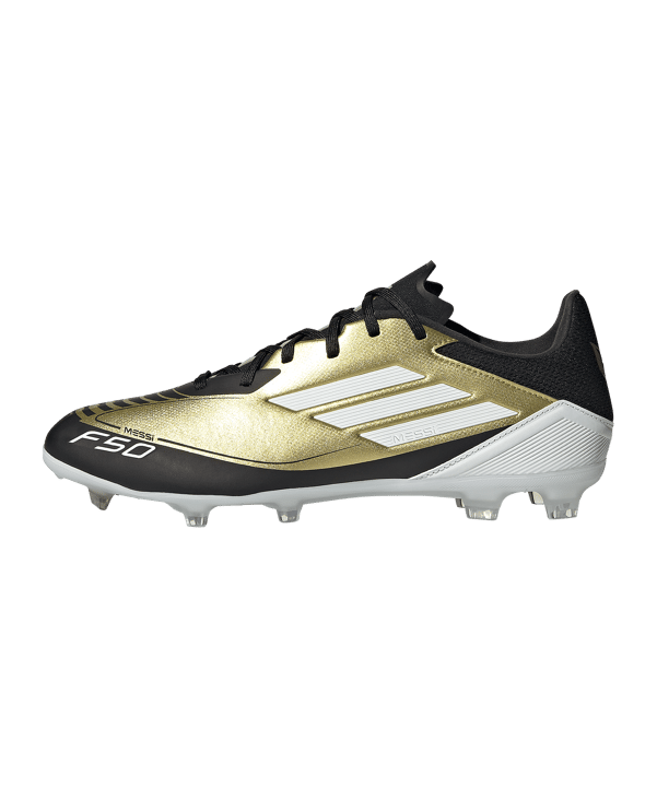 adidas F50 League FG/MG Messi Triunfo Dorado Gold Weiss - gold