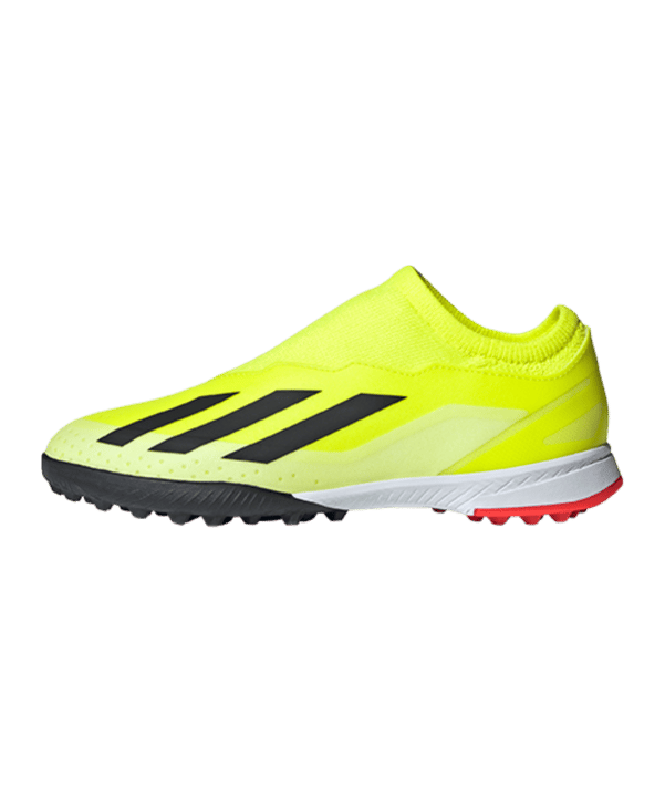 adidas X Crazyfast League LL TF Solar Energy Kids Gelb Schwarz Weiss - gelb