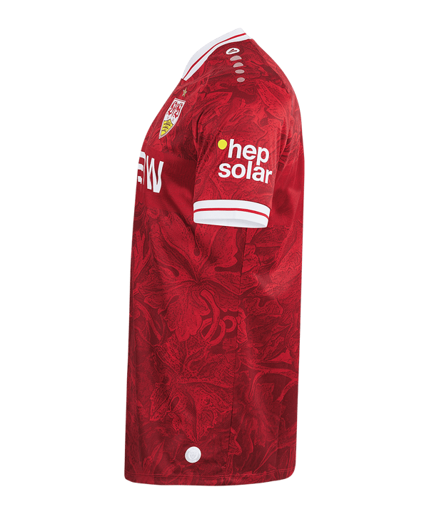 JAKO VfB Stuttgart Maglietta Away 2025/2026 Rosso C110 - rosso