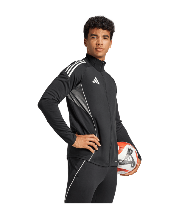 adidas Tiro 25 Competition Trainingsjacke Schwarz - schwarz