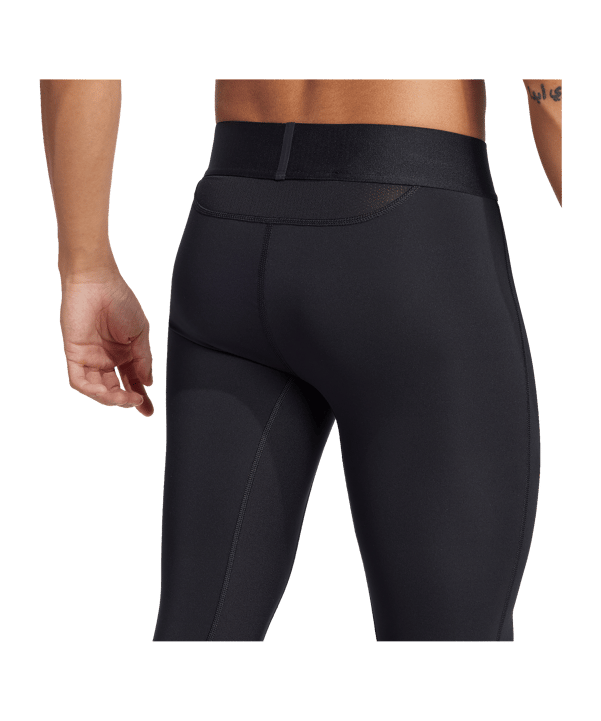 adidas Techfit Long Tight Tight Schwarz - schwarz