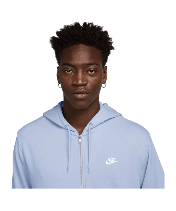Nike Club Veste à capuche Bleu C407 - bleu
