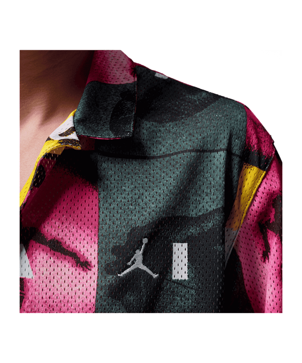 Jordan Brooklyn All-Over Print Hemd Mehrfarbig