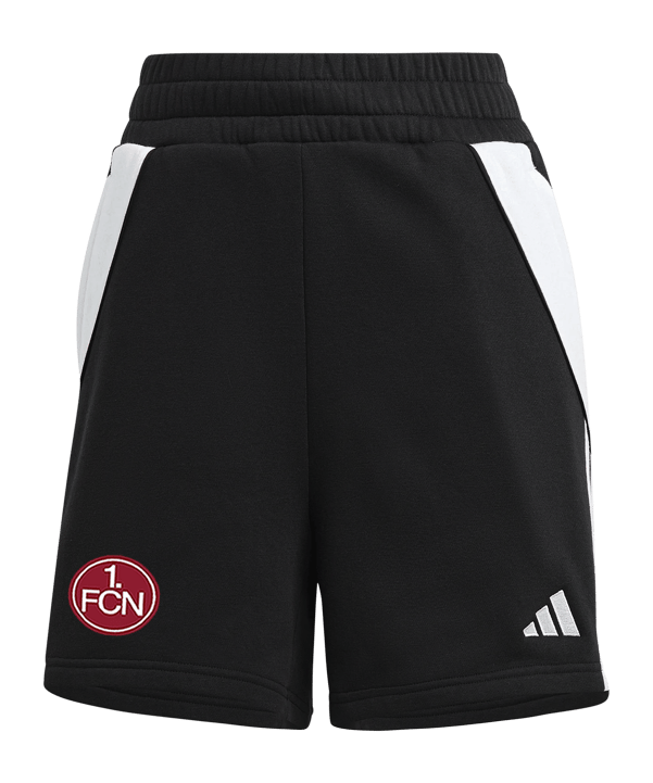 adidas 1.FC Nürnberg Travel Short Damen Schwarz - schwarz