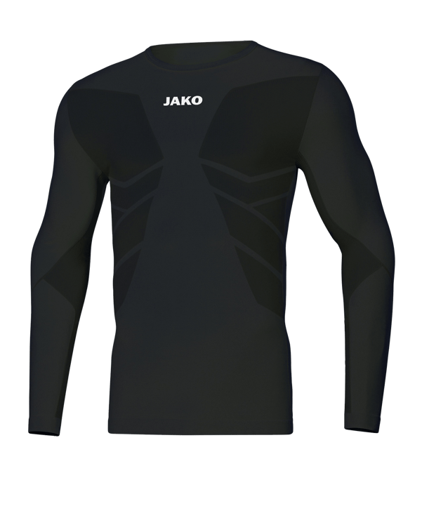 JAKO Comfort 2.0 langarm Schwarz F08 - schwarz