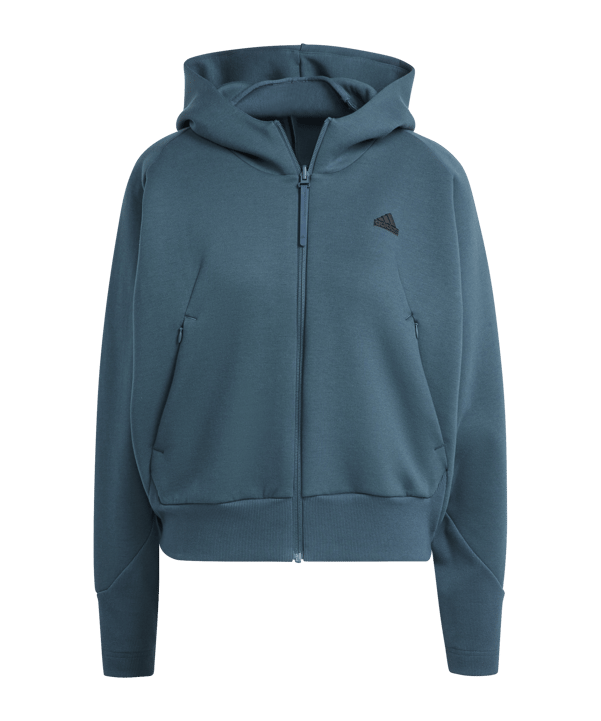 adidas ZNE Kapuzenjacke Damen Türkis - tuerkis