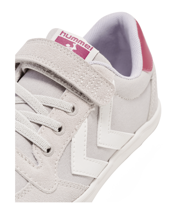 Hummel SLIMMER STADIL Low Kids Grau F2509 - grau