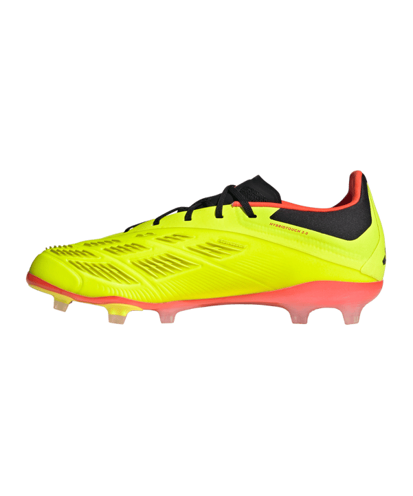 adidas Predator Elite FG Kids Energy Citrus Gelb Schwarz Rot - gelb