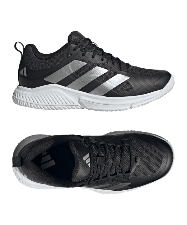 adidas Court Team Bounce 2.0 Damen Schwarz - schwarz