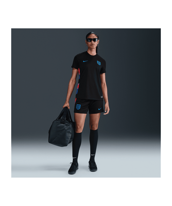 Nike FA England Trikot Away 2025 Damen Schwarz F010 - schwarz