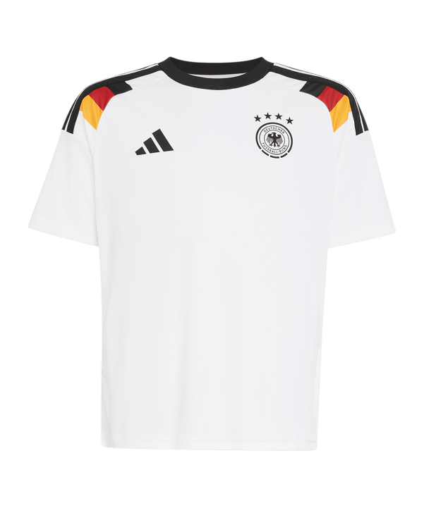adidas DFB Germania Fan Maglietta Home CM 2026 Kids Bianco - bianco