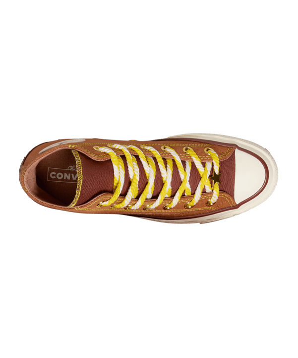 Converse Chuck 70 HI Braun F219 - rosa