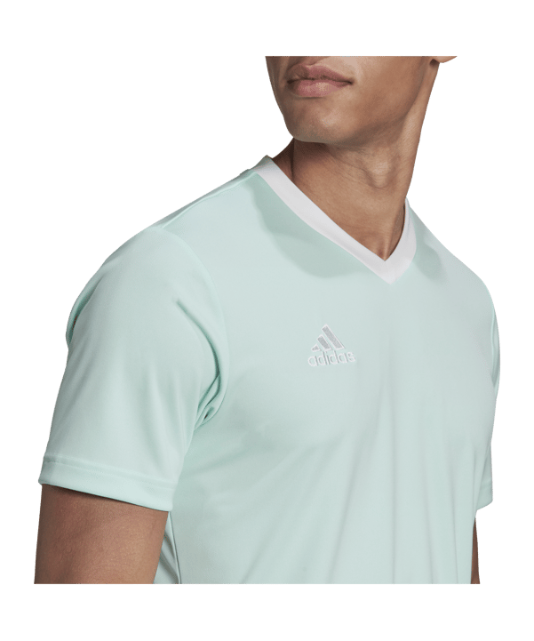 adidas Entrada 22 Trikot Türkis Weiss - tuerkis