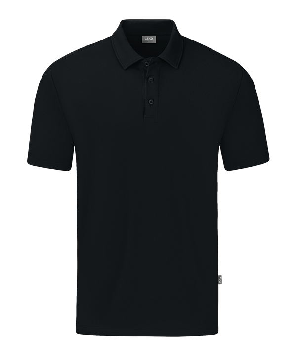 JAKO Organic Stretch Polo Shirt Schwarz F800 - schwarz