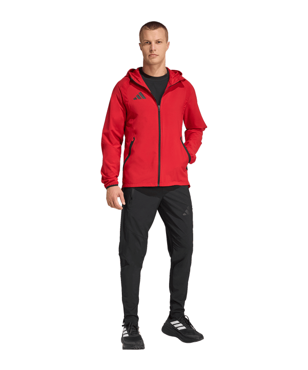 adidas Tiro Travel Windjacke Rot