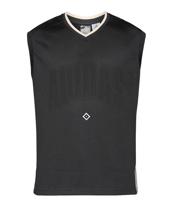 adidas Hamburger SV Mesh Felpa Nero - nero