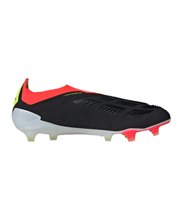 adidas Predator Elite LL FG Solar Energy Schwarz Weiss Rot - schwarz
