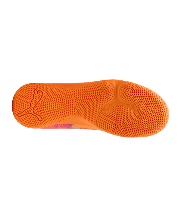 PUMA FUTURE 8 Play IN Hot Pursuit Enfants Orange C03 - orange