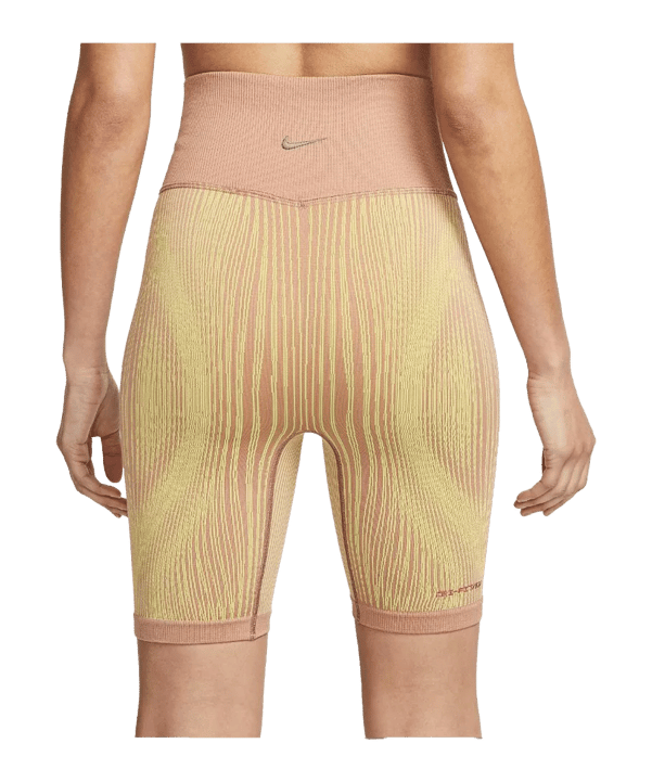 Nike ADV 7in Short Damen Rosa Gelb Grau F668