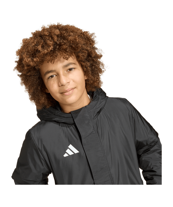adidas Entrada 26 Winterjacke Kids Schwarz - schwarz