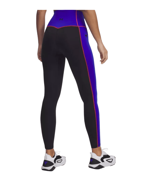 Under Armour Project Rock Leggings Damen Schwarz F001 - schwarz