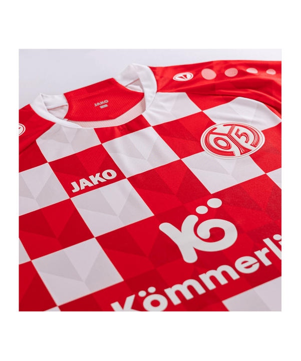JAKO 1. FSV Mainz 05 Trikot Home 2023/2024 Kids Rot F601 - rot