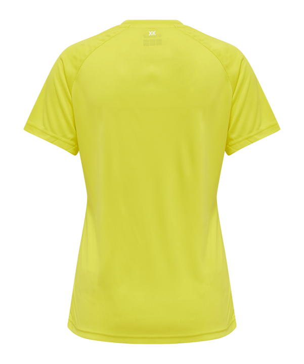 Hummel hmlCORE XK Poly T-Shirt Damen Gelb F5269 - gelb