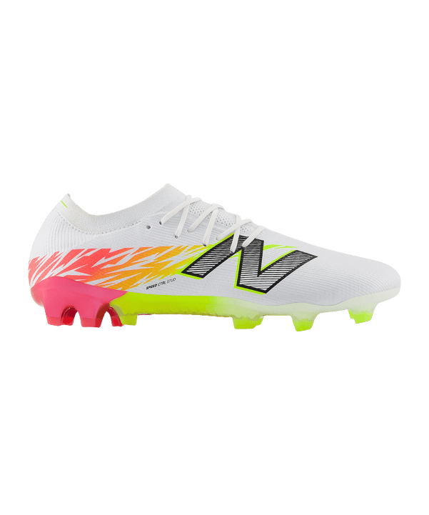 New Balance Furon Elite V8 FG Flash Point Weiss FIB8 - weiss