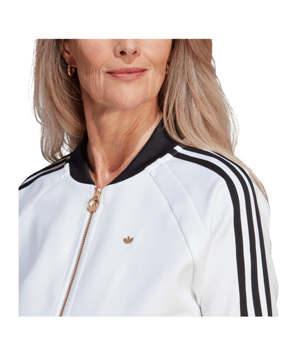 adidas Originals Trainingsjacke Damen Weiss - weiss