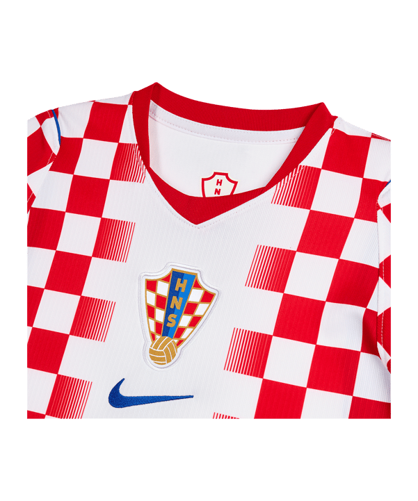 Nike HNS Kroatien Trikot Home WM 2026 Kids Weiß F100 - weiss
