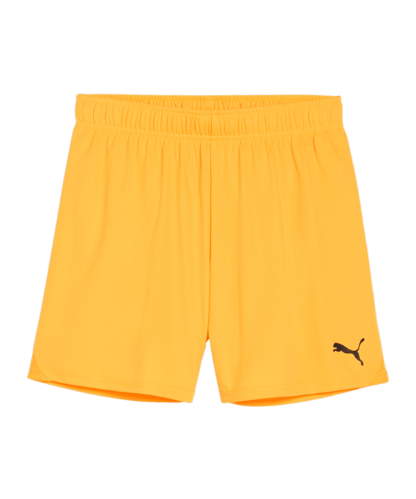 PUMA teamGOAL Short Damen Orange Schwarz F61 - orange
