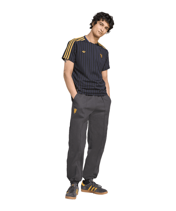 adidas Manchester United Icon Trikot Schwarz - schwarz