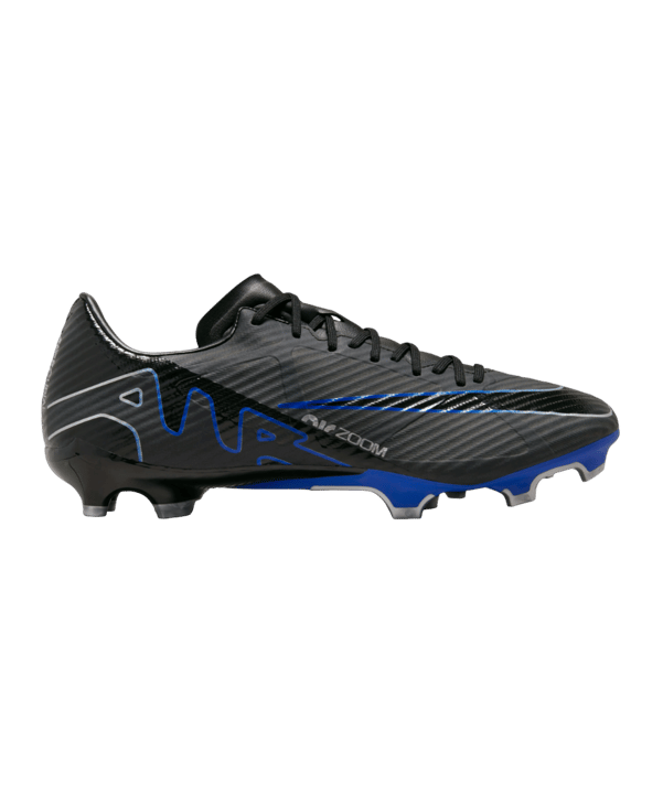 Nike Air Zoom Mercurial Vapor XV Academy FG/MG Shadow Schwarz Silber Blau F040 - schwarz