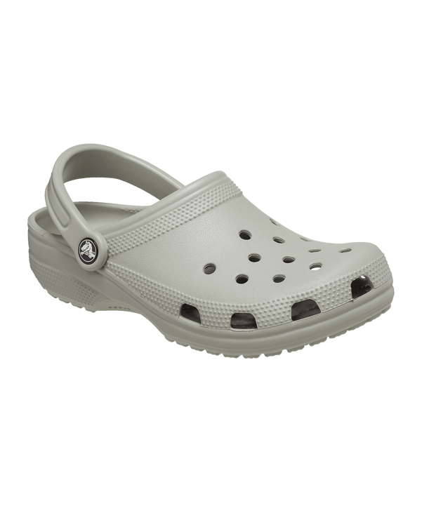 Crocs Classic Clog Badelatsche Grau - grau