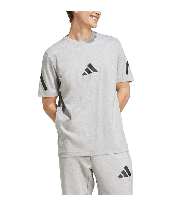 adidas Z.N.E. T-Shirt Grau - grau