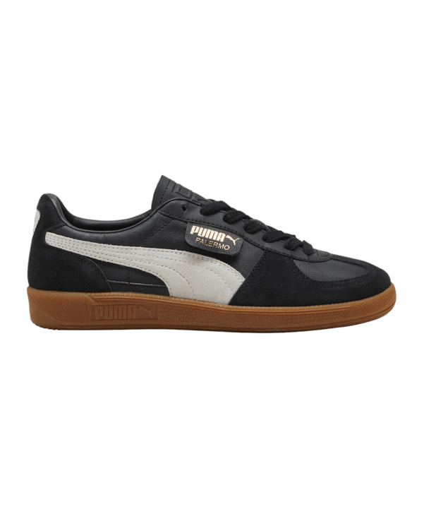 PUMA Palermo Lth Schwarz Grau F03 - schwarz
