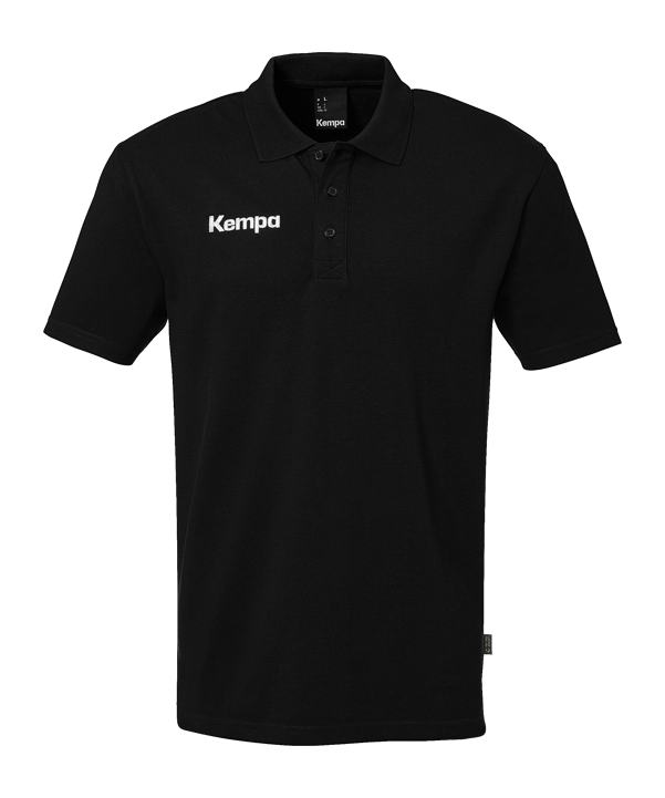 Kempa Polo Schwarz F01 - schwarz