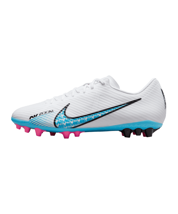 Nike Air Zoom Mercurial Vapor XV Academy AG Blast Weiss Blau Pink F146 - weiss