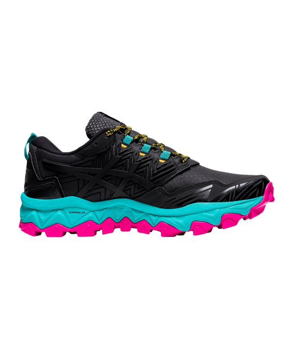 Asics Gel-FujiTrabuco 8 Running Damen Schwarz F003 - schwarz