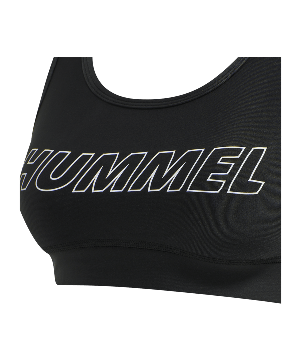 Hummel hmlTE Tola Sport-BH 2er Pack Damen F2138 - schwarz